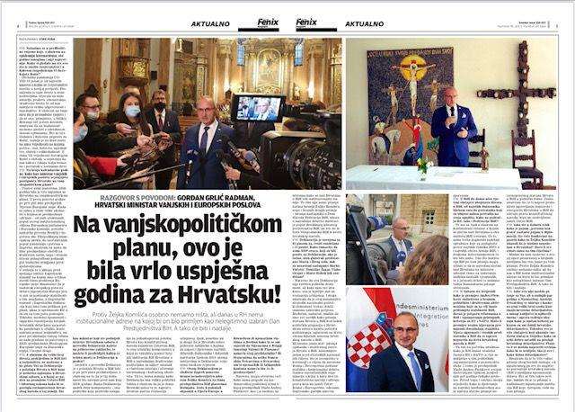 U novom božićnom dvobroju Fenix Magazina: Razgovor s ministrom dr. Grlićem Radmanom, Božić u njemačko-hrvatskoj obitelji, i druge zanimljive priče radman 2