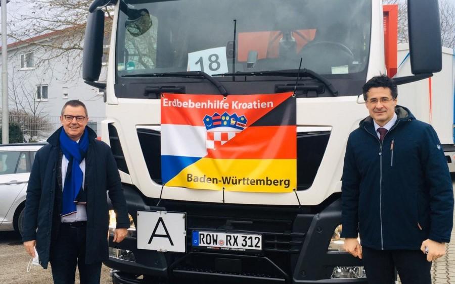 NIJEMCI SU UVIJEK SPREMNI POMOĆI HRVATSKOJ: Hrvatski generalni konzul zahvalio njemačkom ministru! Gradonačelnik Bad Krotzingena Volker Kieber i Ivan Sablić