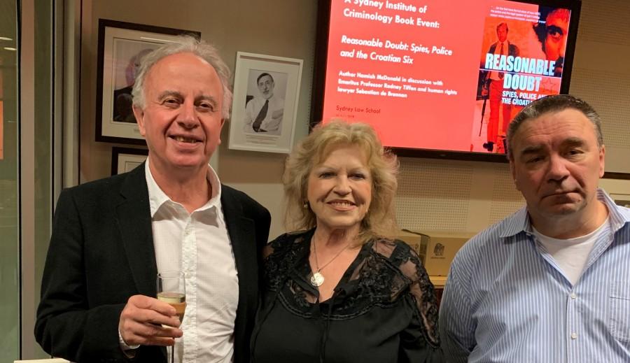 Hamish McDonald, Ina Vukic i Branko Miletić / Foto: Osobni arhiv I.V.