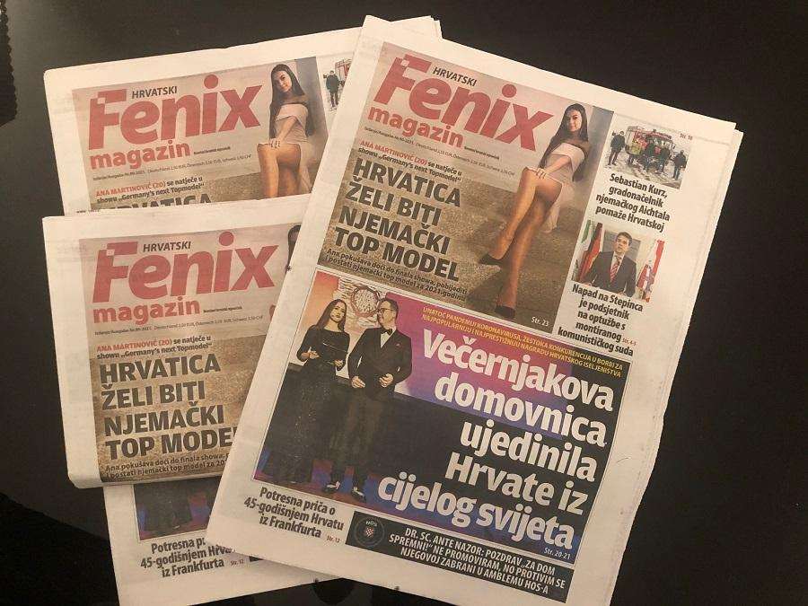 U NOVOM BROJU FENIX MAGAZINA: Zanimljive životne priče, inozemni sport, scena u hrvatskom iseljeništvu... U NOVOM BROJU FENIX MAGAZINA: Zanimljive životne priče, inozemni sport, scena u hrvatskom iseljeništvu...
