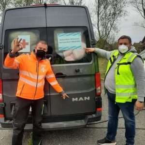 NJEMAČKA HUMANOST I DIVLJENJE: „MAN“ u suradnji sa „Bayern hilft Kroatien“ organizirao konvoj od 70 tona humanitarne pomoći za potresom stradale u Petrinji
