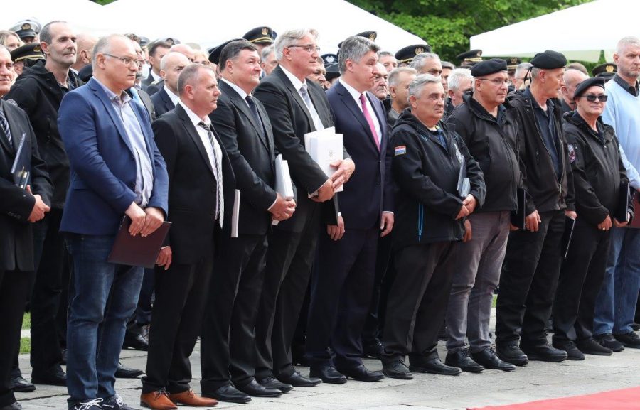 PRIJEM ZA DAN ORUŽENIH SNAGA RH: Hrvatski predsjednik Milanović dodijelio odličja zaslužnima dodjela odlicja