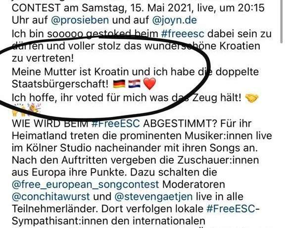 HRVATICA U NJEMAČKOM SHOWU PREDSTAVLJA HRVATSKU: Želim pobjedu za domovinu moje majke!