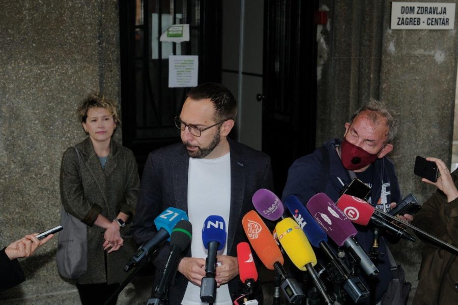 (FOTOGALERIJA) TOMAŠEVIĆ: Škoro želi zadržati interesnu kliku na vlasti u Zagrebu, za kampanju utrošeno 742.000 kuna Tomislav Tomasevic Hina