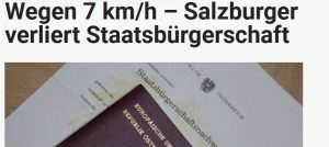 NEVJEROJATAN SLUČAJ U AUSTRIJI: Zbog sedam kazni za parkiranje u vrijednosti od 410 eura, izgubit će državljanstvo? NEVJEROJATAN SLUČAJ U AUSTRIJI: Zbog sedam kazni za parkiranje u vrijednosti od 410 eura, izgubit će državljanstvo?