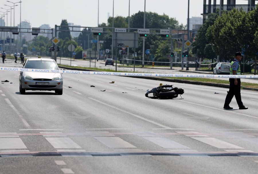 Prometna nesreca motocikl