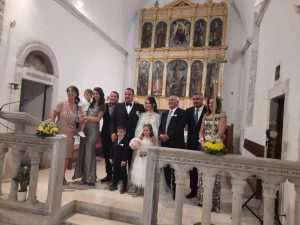 (FOTO) HRVATSKO-NJEMAČKO VJENČANJE U SPLITU: Jessica i Ante Đonlić se vjenčali u crkvi Sv. Ante na Poljudu
