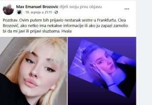 OTAC HRVATICE KOJA JE NESTALA U NJEMAČKOJ: Nemam više snage, kod sebe imam 30.000 eura, dajem nagradu onome tko je dovede