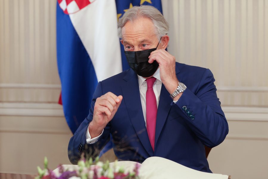 BIVŠI BRITANSKI PREMIJER U HRVATSKOJ: Tony Blair u Zagrebu razgovarao sa premijerom Plenkovićem