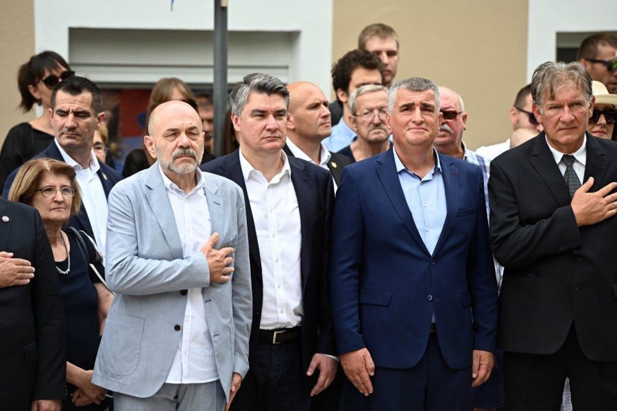 Predsjednik Milanović u Sinju na otkrivanju spomenika Anti Župiću