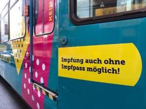 FRANKFURT IMPF-EXPRESS: Sljedeća dva tjedna građani se mogu cijepiti i u tramvajima FRANKFURT IMPF-EXPRESS: Sljedeća dva tjedna građani se mogu cijepiti i u tramvajima