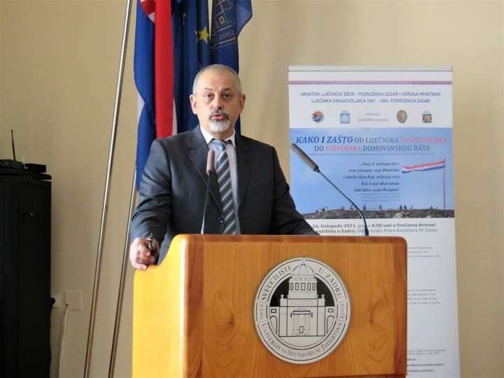 (2.DIO) ZNANSTVENI SIMPOZIJ HRVATSKOG LIJEČNIČKOG ZBORA: „Ogledni model sustavnog uništavanja hrvatske inteligencije progonima, osiromašivanjem, bolešću, smrću i iseljavanjem“