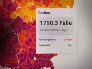 NAJNOVIJE BROJKE INSTITUTA ROBERT KOCH: U Njemačkoj novih 126.955 infekcija koronavirusom, rekordna incidencija od 894,3