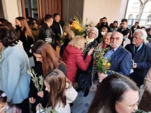 (VIDEO i FOTO) CVJETNICA U MAINZU: Hrvati u velikom broju na svetoj misi u crkvi sv. Bonifacija (VIDEO i FOTO) CVJETNICA U MAINZU: Hrvati u velikom broju na svetoj misi u crkvi sv. Bonifacija