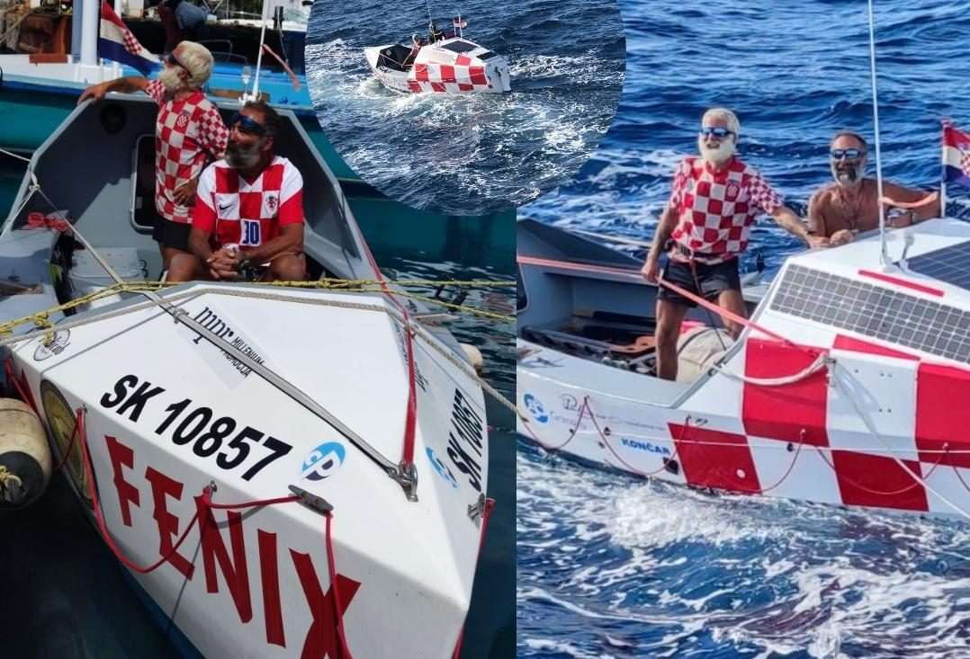 (FOTO I VIDEO) UZ BOŽJU POMOĆ NA FENIXU: Dvojica hrvatskih branitelja preveslali Atlantski ocean i ušli u povijest (FOTO I VIDEO) UZ BOŽJU POMOĆ NA FENIXU: Dvojica hrvatskih branitelja preveslali Atlantski ocean i ušli u povijest