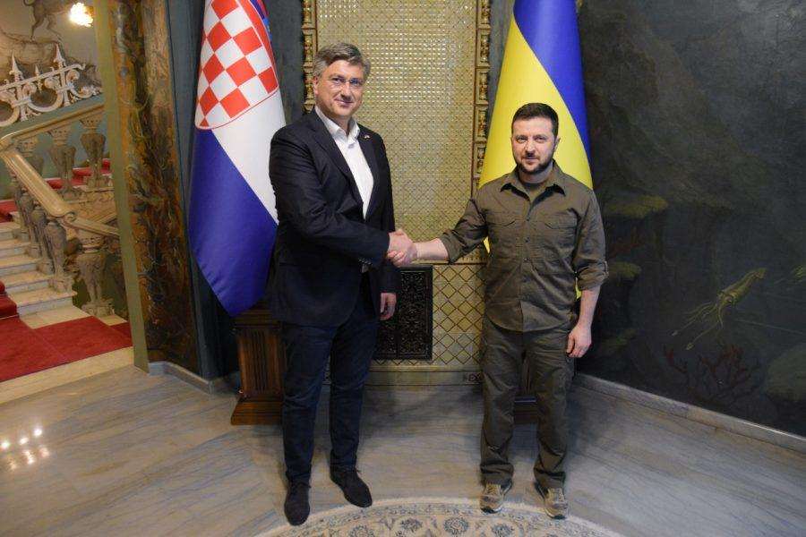 POSJETA: Plenković i Grlić Radman u Ukrajini