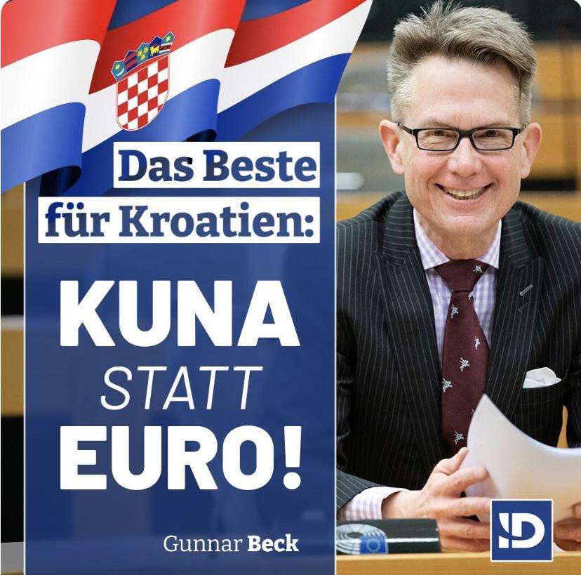 NJEMAČKI EKSPERT ZA MONETARNU POLITIKU: Dr. Gunnar Beck smatra jako je najbolje za Hrvatsku da ne uvodi euro