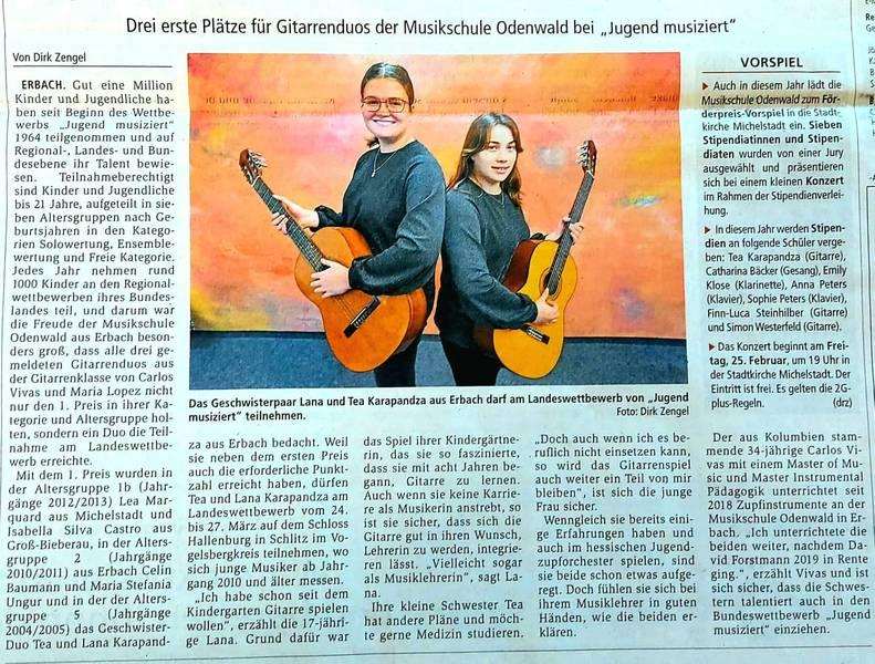 BRAVO CURE: Hrvatski gitaristički duet treći u Njemačkoj