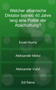 ALBANSKA PODVALA VUČIĆU ILI (NE)NAMJERAN PROPUST: Autori Endless Quiz aplikacije na Google Playu ponudili ime Aleksandra Vučića u odgovorima za albanskog diktatora