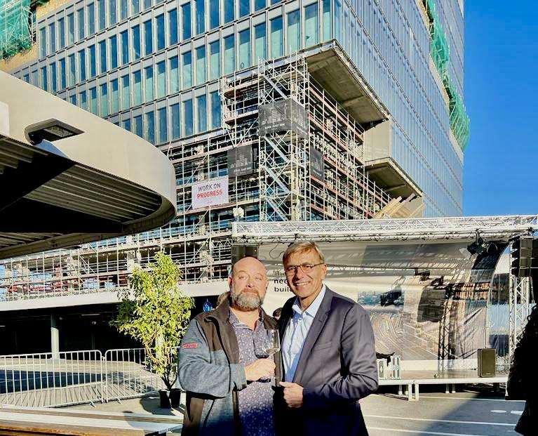 AMAZON DOBIVA TORANJ U SREDIŠTU BERLINA: Hrvati sudjelovali u gradnji najvišeg tornja u njemačkoj metropoli Thomas Kunert i Tonci Vanjak