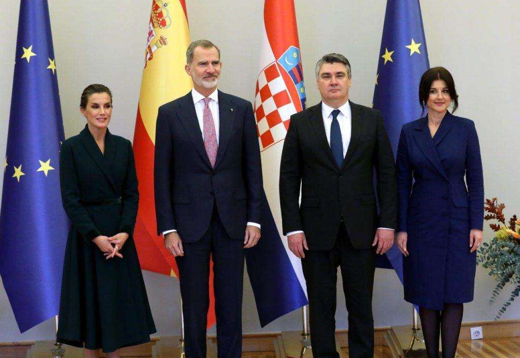 SVEČANA VEČERA ZA ŠPANJOLSKOG KRALJA I KRALJICU: Predsjednik Milanović i kralj Filip VI. razgovarali o povijesnim vezama te suradnji u znanosti i energetici