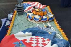 torta hrvatska americka zastava