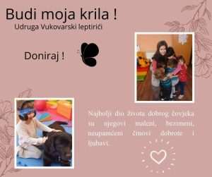 „BUDI MOJA KRILA“: Pokrenuta kampanja s ciljem prikupljanja sredstava za nastavak rada poludnevnog boravka za djecu Vukovara