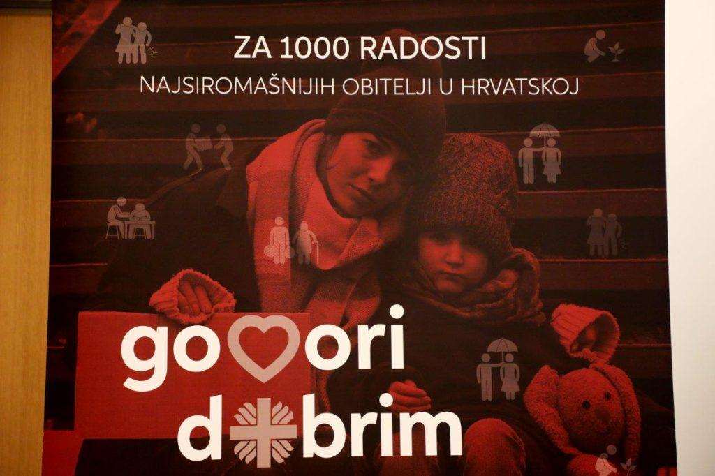 "ZA 1.000 RADOSTI": Caritas prikupio 472 tisuće kune za najsiromašnije obitelji