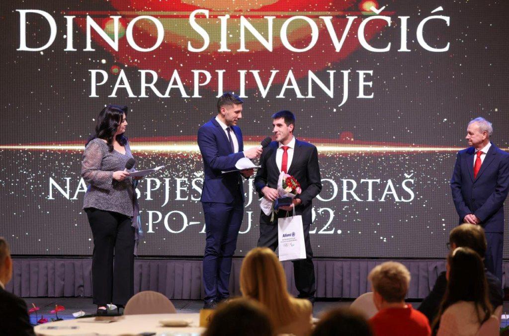 DOBITNICI NAGRADA HPO-a: Dino Sinovčić i Anđela Mužinić Vincetić najbolji hrvatski parasportaši DOBITNICI NAGRADA HPO-a: Dino Sinovčić i Anđela Mužinić Vincetić najbolji hrvatski parasportaši