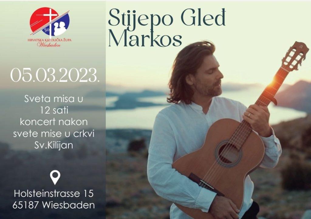 KONCERT U WIESBADENU: Međunarodno poznati hrvatski tenor Stijepo Gleđ Markos gostuje u HKŽ Wiesbaden - evo kad