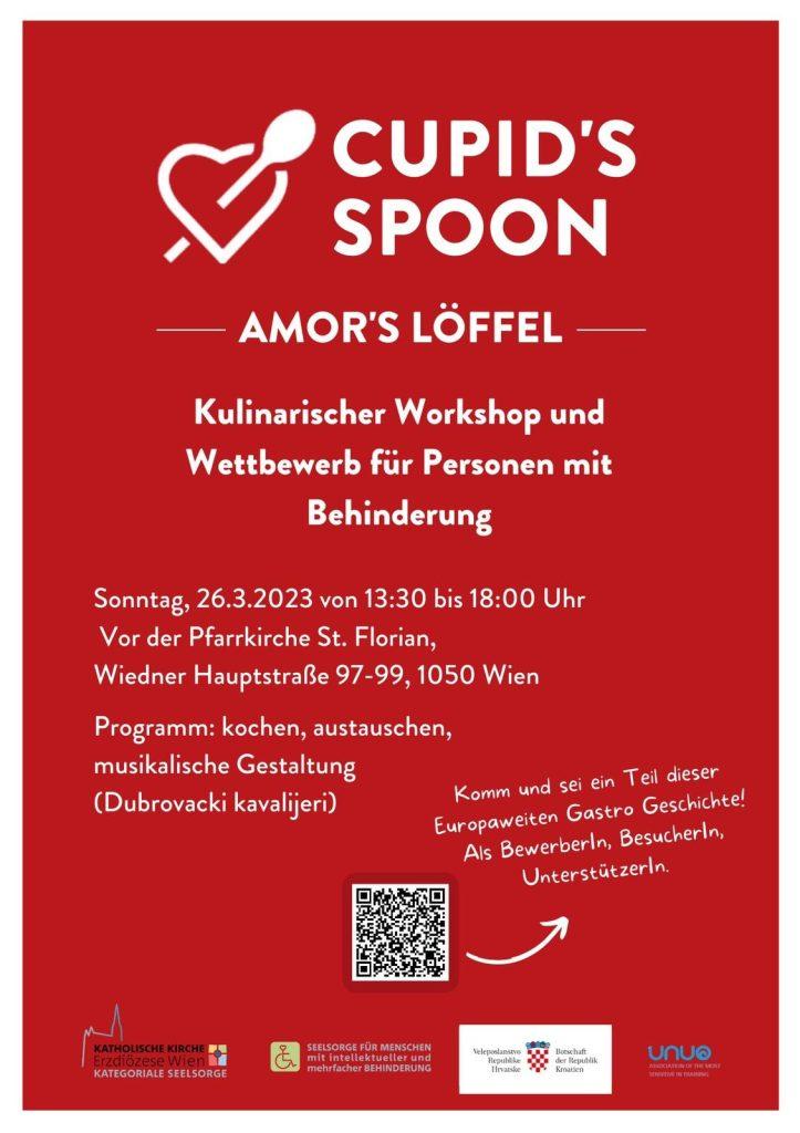 PRVO EUROPSKO GASTRO NATJECANJE: Amorova žlica/Cupid's Spoon“ u Beču - za osobe s invaliditetom i djecu bez roditeljske skrbi, u organizaciji UNUO Zagreb