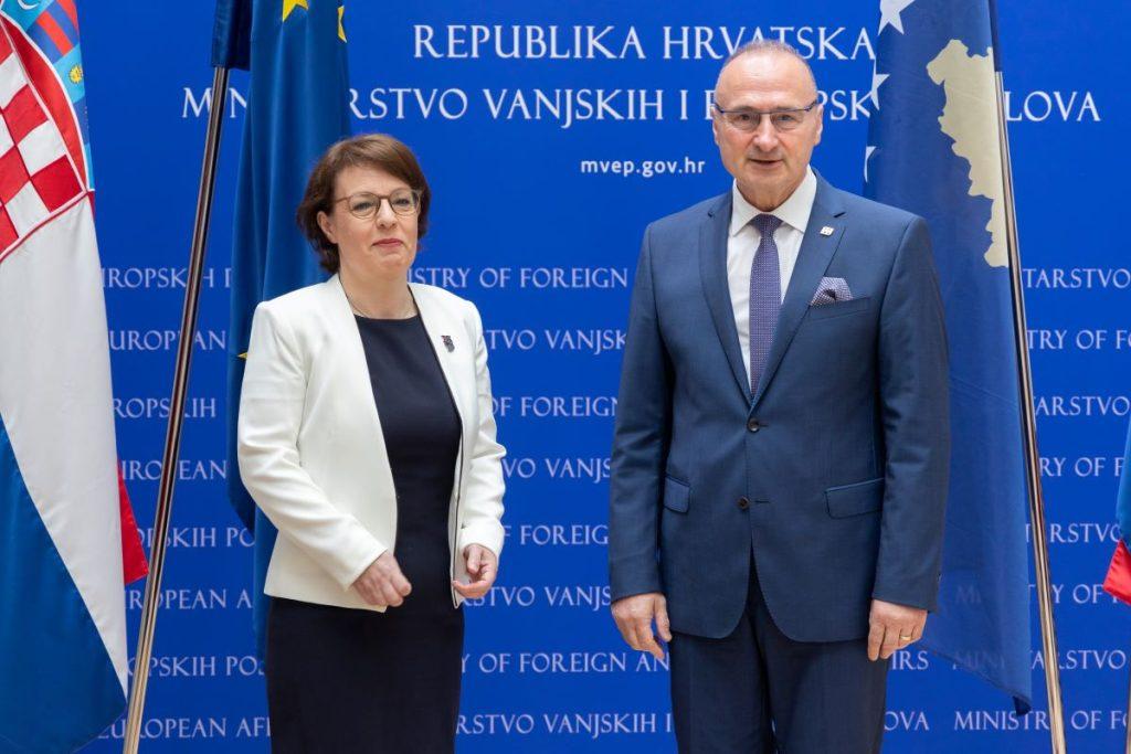 HRVATSKA I KOSOVO SU BLISKI PRIJATELJI: Grlić Radman kaže kako je Hrvatska spremna pomoći Kosovu na europskom putu