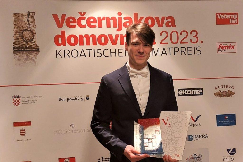 BEČ: Mladi hrvatski dirigent Andrej Vesel, dobitnik Večernjakove domovnice 2023. dirigira u bečkom Konzerthausu