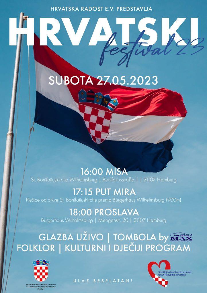 HRVATSKI FESTIVAL 2023. U HAMBURGU: Jedinstven događaj koji će proslaviti bogatu hrvatsku kulturu