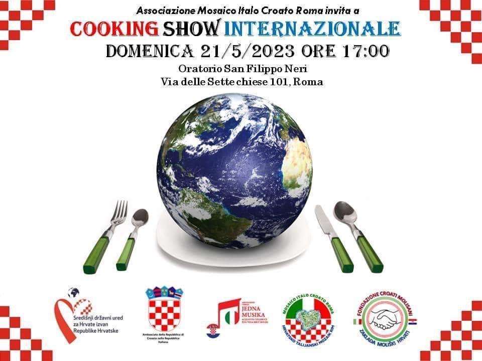 INTERNACIONALNI COOKING SHOW U RIMU: Hrvati pripremaju zanimljiv događaj INTERNACIONALNI COOKING SHOW U RIMU: Hrvati pripremaju zanimljiv događaj