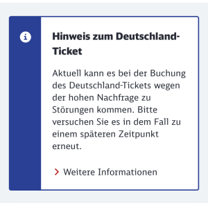 LOŠ START DEUTSCHLANDTICKETA: Preopterećeni serveri Deutsche Bahna, mnogi ostali bez željene karte LOŠ START DEUTSCHLANDTICKETA: Preopterećeni serveri Deutsche Bahna, mnogi ostali bez željene karte