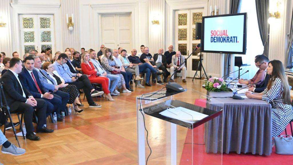 PORUKA SA OSNIVAČKOG SABORA ZAGREBAČKIH SOCIJALDEMOKRATA: Zagreb mora biti brži, jači i moderniji
