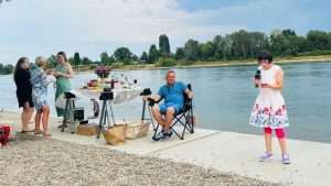 NA OBALI RAJNE U MANNHEIMU: Hrvatski bračni parovi družili se na večeri poezije  