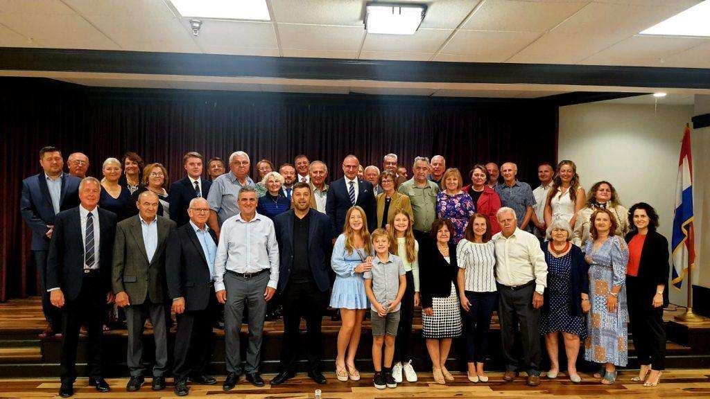 POSJET HRVATSKOJ BRATSKOJ ZAJEDNICI: Ministar Grlić Radman s hrvatskom zajednicom u Clevelandu