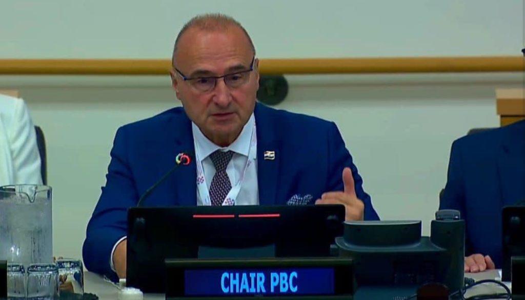 NEW YORK: Grlić Radman predsjedao ministarskim sastankom Komisije UN-a za izgradnju mira NEW YORK: Grlić Radman predsjedao ministarskim sastankom Komisije UN-a za izgradnju mira
