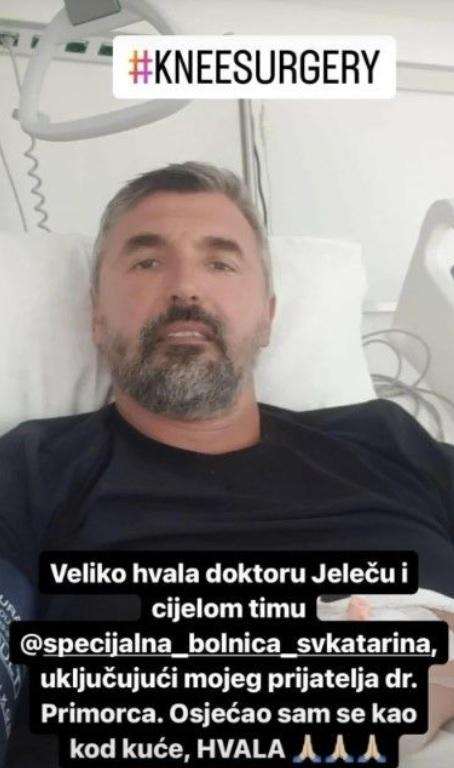 JAVIO SE IZ BOLNICE: Operiran Goran Ivanišević