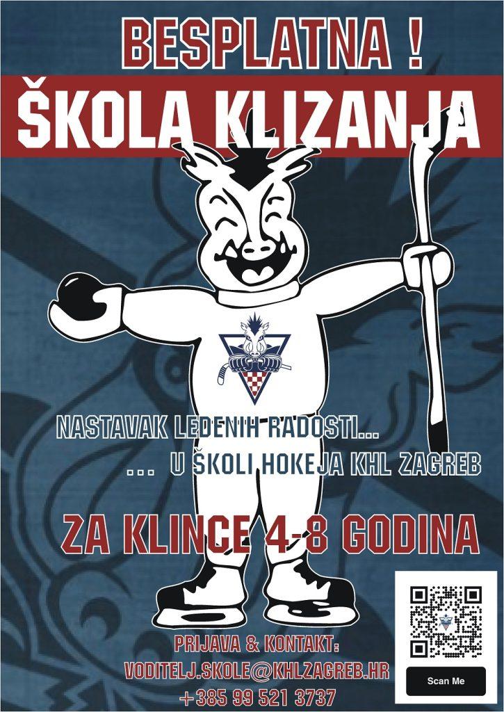 KHL ZAGREB: Uspješan start sezone na Continental Cupu i besplatna škola klizanja