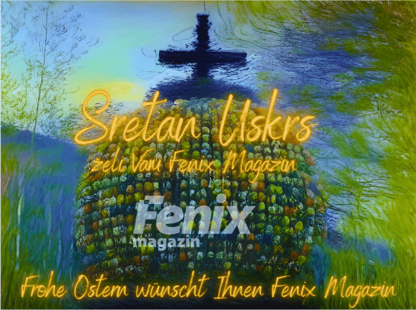 SRETAN USKRS! Danas se slavi najveći kršćanski blagdan Fenix - uskrsna čestitka (dvojezična)