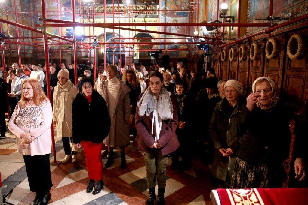 ZAGREB: Služena božićna liturgija u hramu Preobraženja Gospodnjeg u Zagrebu