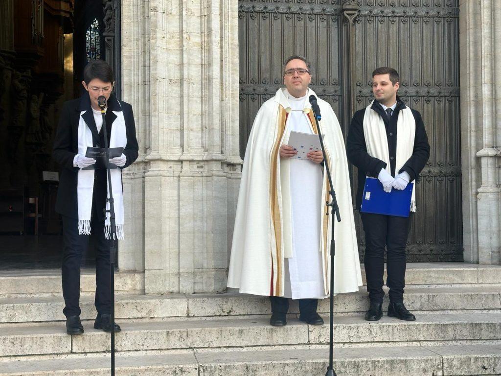 10. OBLJETNICA FESTE SVETOG VLAHA U BRUXELLESU: Dubrovčani i prijatelji Dubrovnika proslavili Festu sv. Vlaha uz puštanje bijelih golubica kao simbola slobode i mira