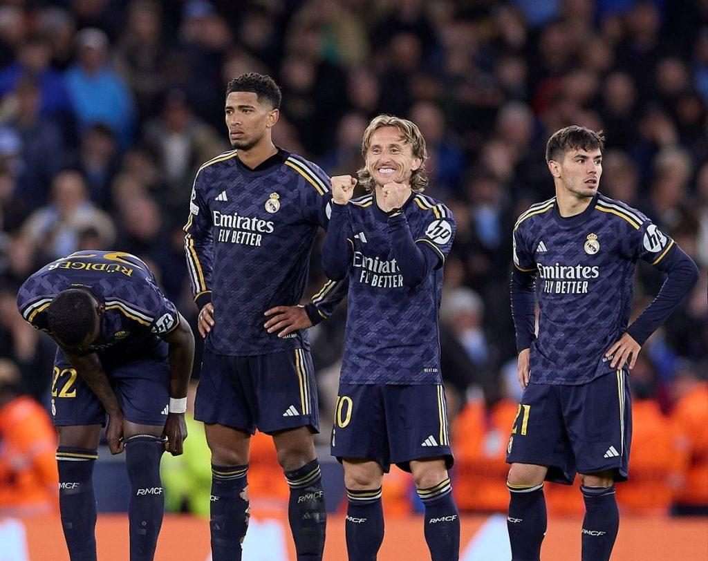 Antonio Rudiger, Jude Bellingham, Luka Modrić i Brahim Diaz / Foto: Anadolu