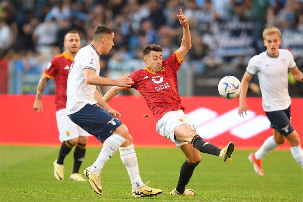 TALIJANSKA "SERIA A": Roma u gradskom derbiju s 1:0 savladala Lazio hrvatskog trenera Igora Tudora Detalj s utakmice Roma - Lazio / Foto: Anadolu