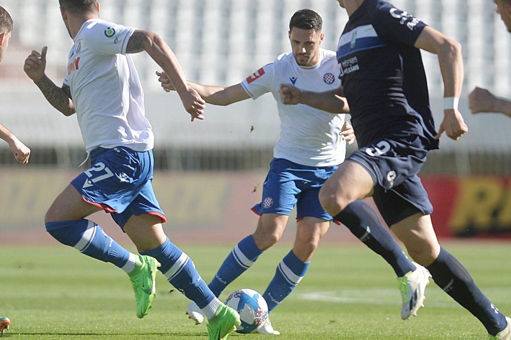 Detalj s utakmice Hajduk - Osijek / Foto: Hina
