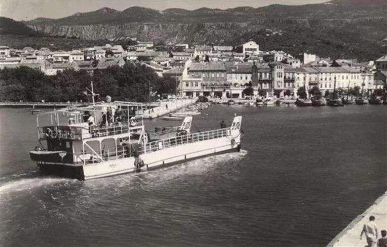 LEGENDARNA "BODULKA": 1959. godine zaplovio je prvi trajekt u Hrvatskoj Drveni trajekt, danas legendarna 'Bodulka' bio je vlasništvo Kvarnerske plovidbe iz Rijeke / Foto: Hina
