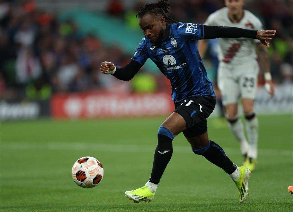 BERGAMO SLAVI: Pašalićeva Atalanta hat-trickom Lookmana nanijela prvi poraz Bayeru i osvojila Europsku ligu Ademola Lookman, strijelac sva tri pogotka na utakmici / Foto: Anadolu